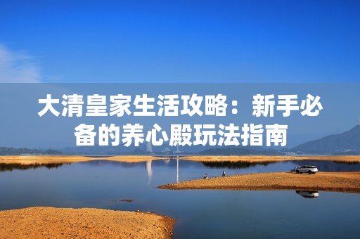 大清皇家生活攻略：新手必备的养心殿玩法指南