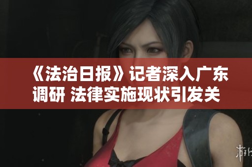 《法治日报》记者深入广东调研 法律实施现状引发关注