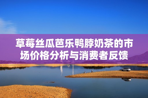 草莓丝瓜芭乐鸭脖奶茶的市场价格分析与消费者反馈