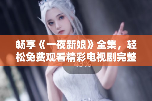 畅享《一夜新娘》全集，轻松免费观看精彩电视剧完整版