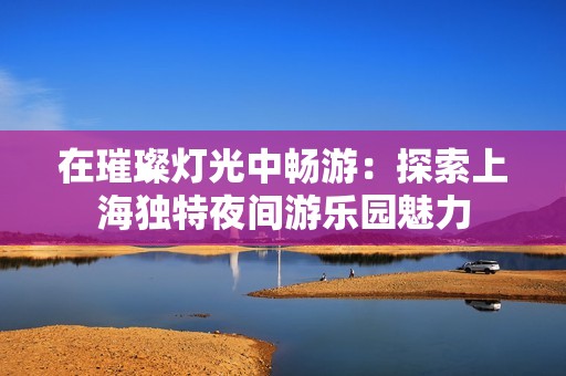 在璀璨灯光中畅游：探索上海独特夜间游乐园魅力