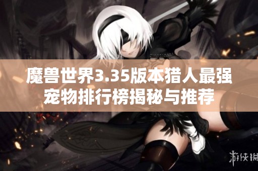 魔兽世界3.35版本猎人最强宠物排行榜揭秘与推荐