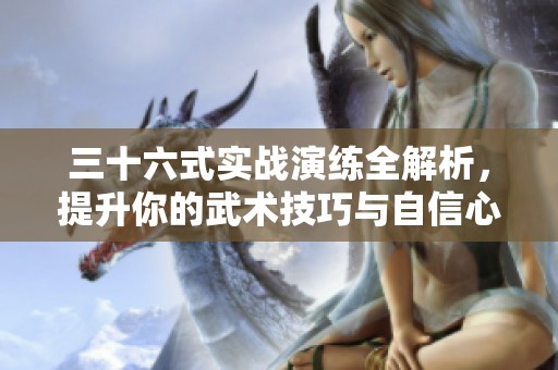 三十六式实战演练全解析，提升你的武术技巧与自信心