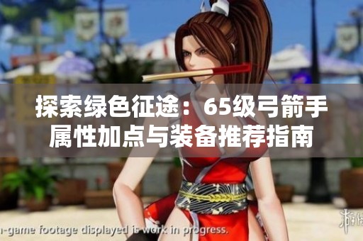 探索绿色征途：65级弓箭手属性加点与装备推荐指南