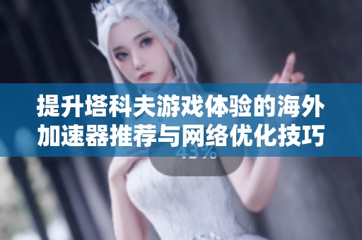 提升塔科夫游戏体验的海外加速器推荐与网络优化技巧