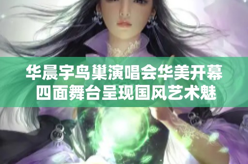 华晨宇鸟巢演唱会华美开幕 四面舞台呈现国风艺术魅力
