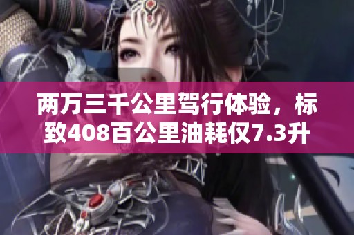 两万三千公里驾行体验，标致408百公里油耗仅7.3升