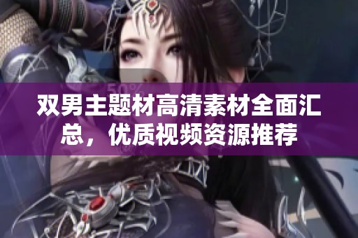 双男主题材高清素材全面汇总，优质视频资源推荐