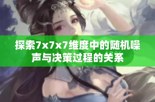 探索7x7x7维度中的随机噪声与决策过程的关系