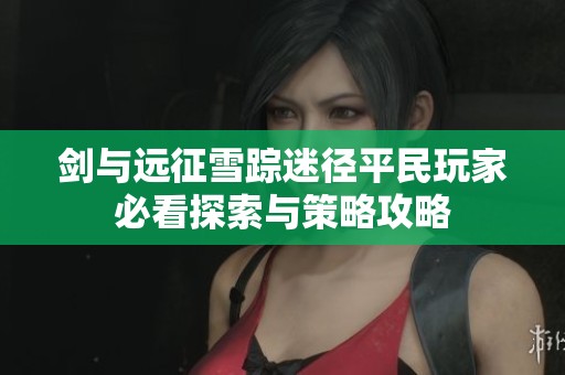 剑与远征雪踪迷径平民玩家必看探索与策略攻略