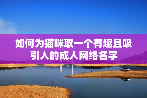 如何为猫咪取一个有趣且吸引人的成人网络名字