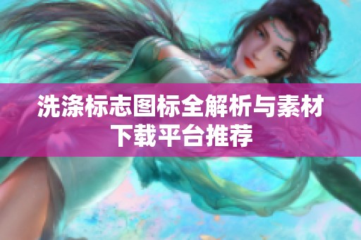 洗涤标志图标全解析与素材下载平台推荐