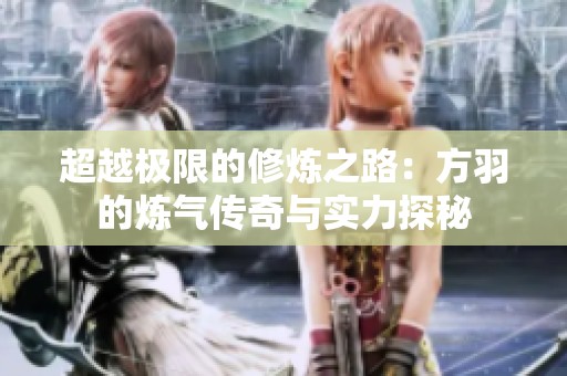超越极限的修炼之路：方羽的炼气传奇与实力探秘