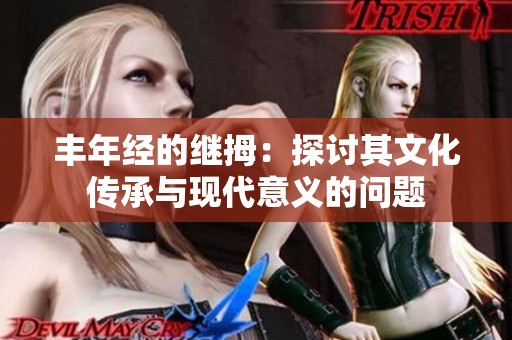 丰年经的继拇：探讨其文化传承与现代意义的问题