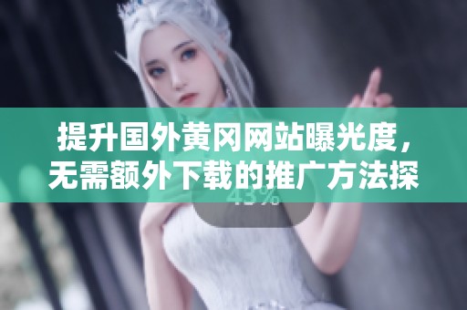 提升国外黄冈网站曝光度，无需额外下载的推广方法探讨