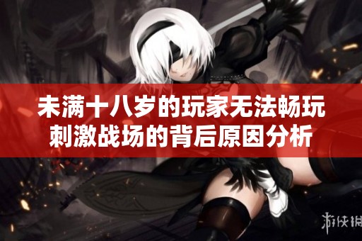 未满十八岁的玩家无法畅玩刺激战场的背后原因分析