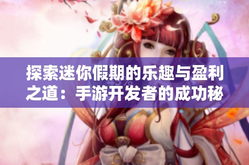 探索迷你假期的乐趣与盈利之道：手游开发者的成功秘籍