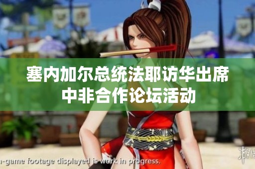 塞内加尔总统法耶访华出席中非合作论坛活动