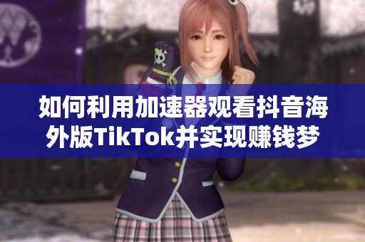 如何利用加速器观看抖音海外版TikTok并实现赚钱梦想