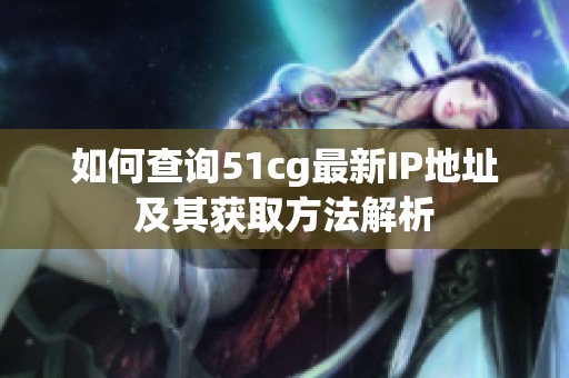 如何查询51cg最新IP地址及其获取方法解析