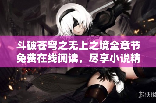 斗破苍穹之无上之境全章节免费在线阅读，尽享小说精彩内容