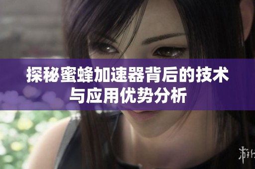 探秘蜜蜂加速器背后的技术与应用优势分析