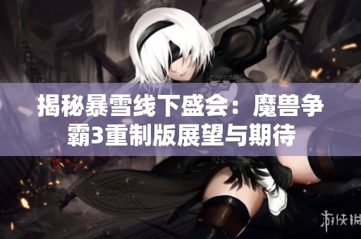 揭秘暴雪线下盛会：魔兽争霸3重制版展望与期待