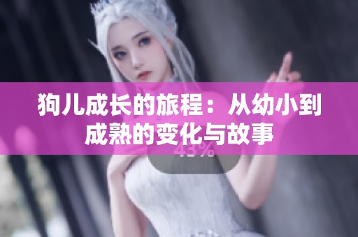狗儿成长的旅程：从幼小到成熟的变化与故事
