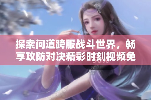 探索问道跨服战斗世界，畅享攻防对决精彩时刻视频免费观看