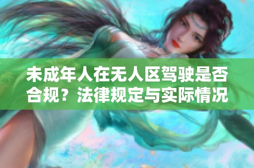 未成年人在无人区驾驶是否合规？法律规定与实际情况解析