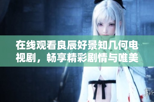 在线观看良辰好景知几何电视剧，畅享精彩剧情与唯美画面