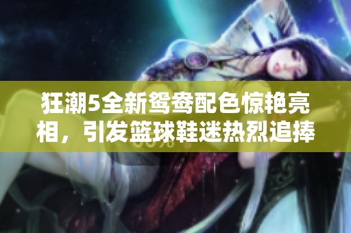 狂潮5全新鸳鸯配色惊艳亮相，引发篮球鞋迷热烈追捧