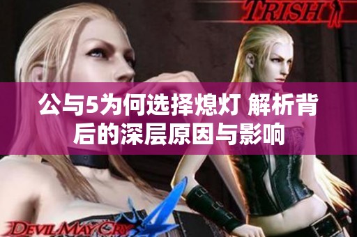 公与5为何选择熄灯 解析背后的深层原因与影响