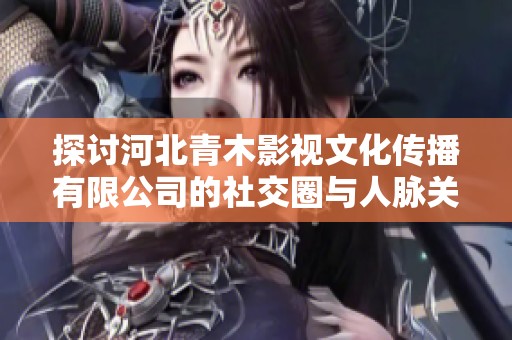 探讨河北青木影视文化传播有限公司的社交圈与人脉关系分析